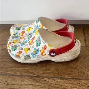 Crocs Pokemon Sz 3 Kids Colorful Character Clogs